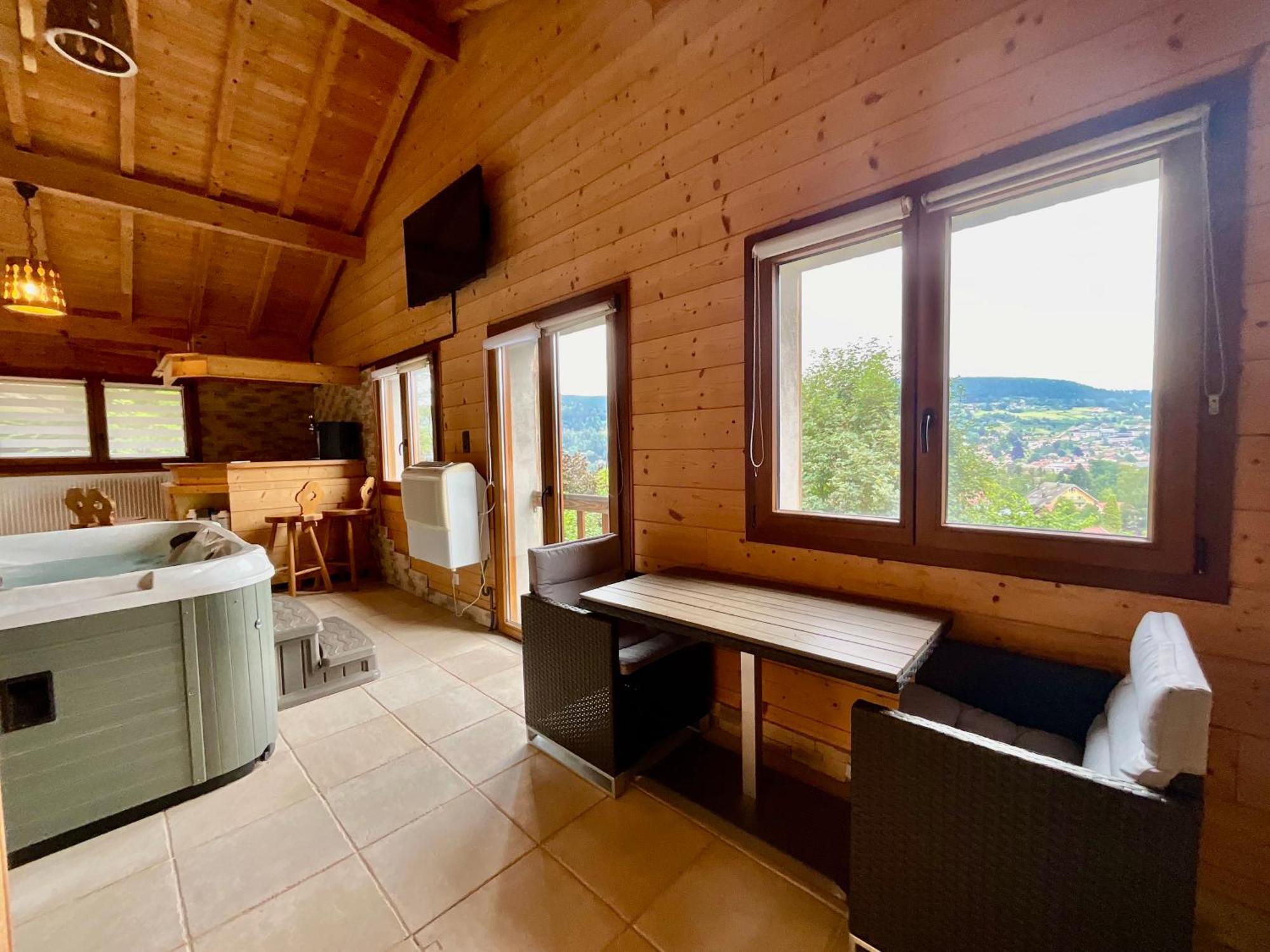 Chalet La Roche Gauthier - Spa, Sauna & Vue Lac Villa Gerardmer Exterior photo