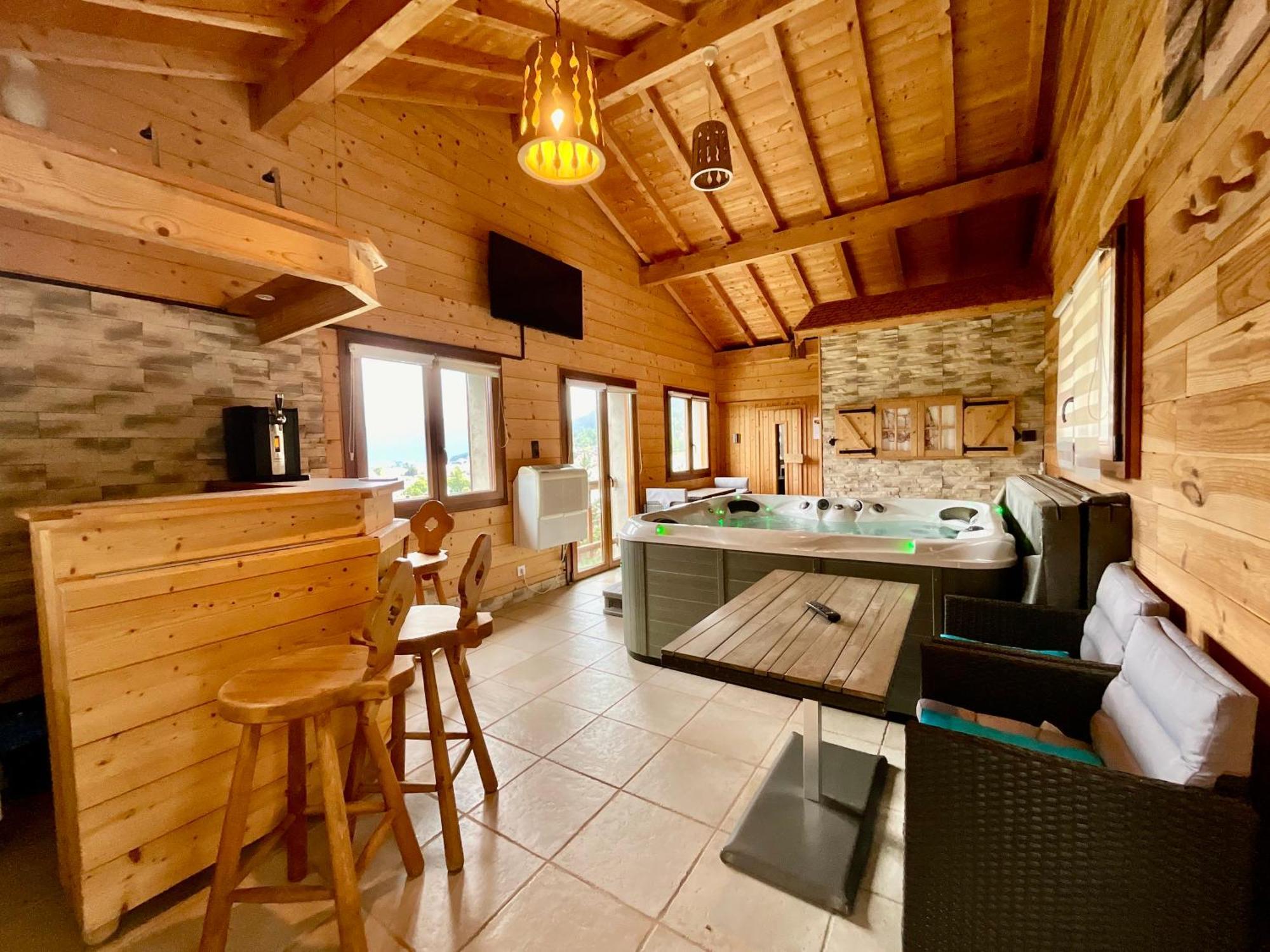 Chalet La Roche Gauthier - Spa, Sauna & Vue Lac Villa Gerardmer Exterior photo